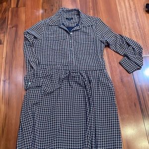 J. crew long sleeved dress.